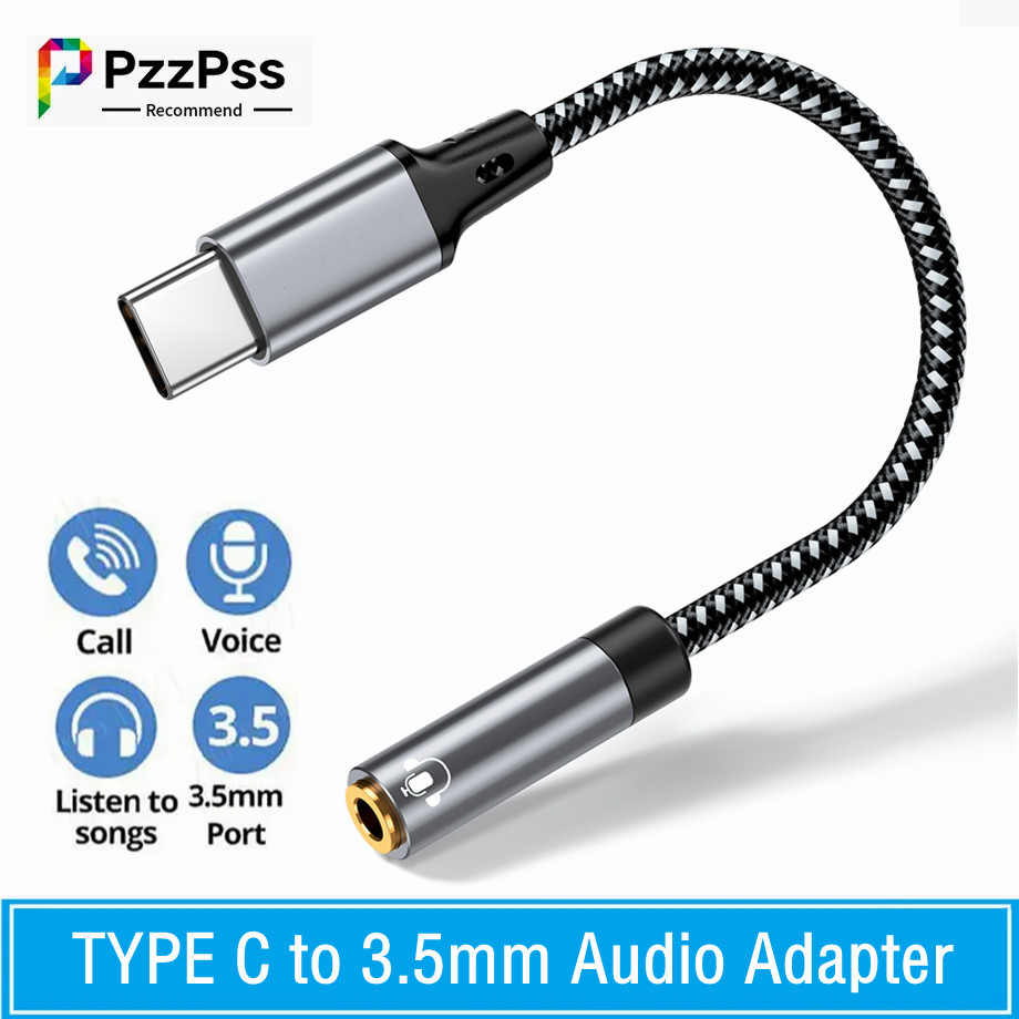 Contact Pickup Mic - Type C To 3.5mm Jack Headphone