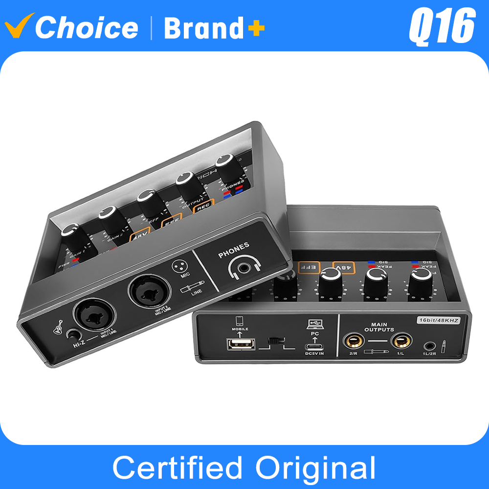 Audio Music Live - 2x2 Computer Professional Recording Audio Interface