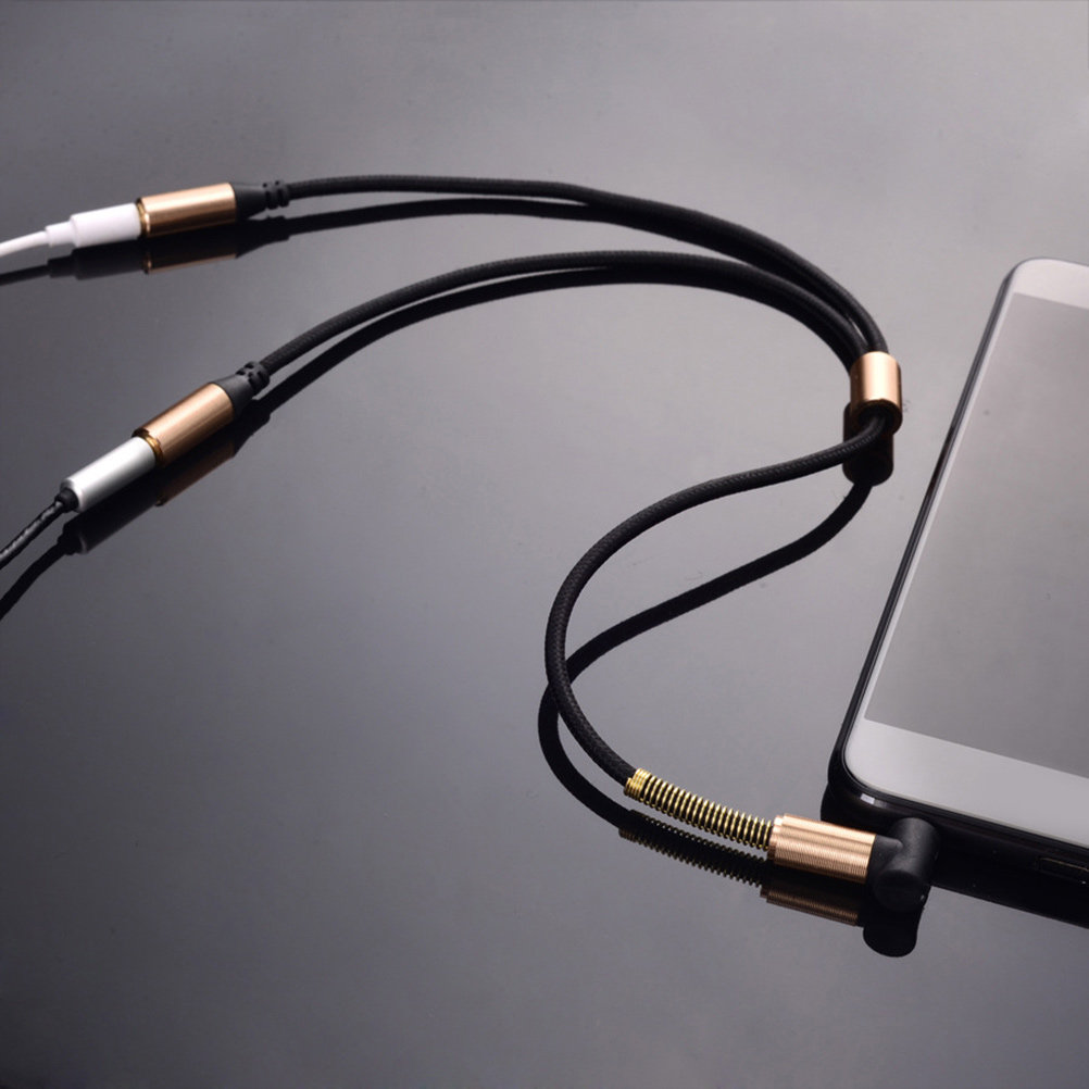 Audio Music Free Online - Dual 3.5mm Audio Line Aux Splitter