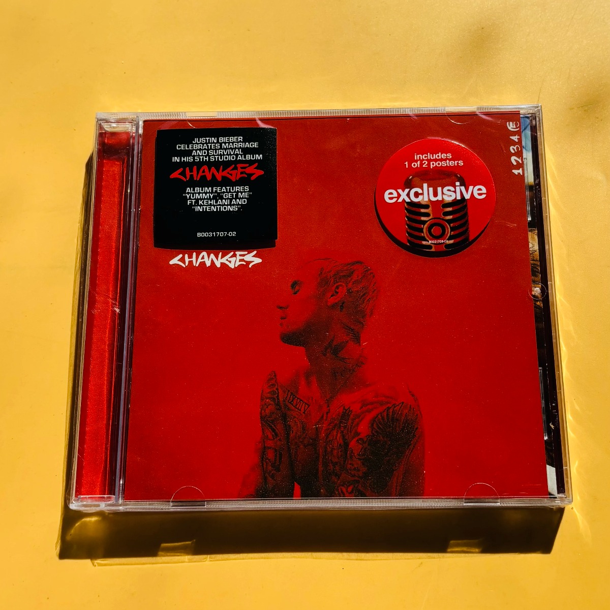 Justin Bieber Changes 5th Stud - Audio Music Cd reseña y precio