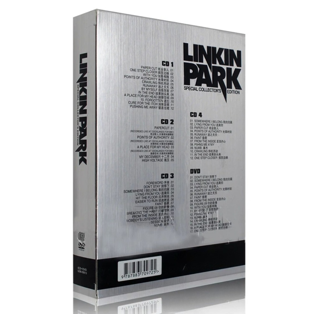 Linkin Park CD DVD Collection  - Audio Music Cd reseña y precio