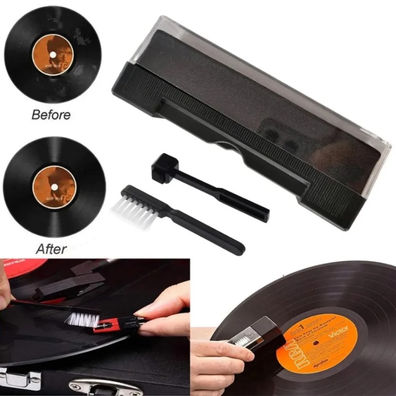 Antistatic Vinyl Record Cleane - Audio Music Remover Free reseña y precio