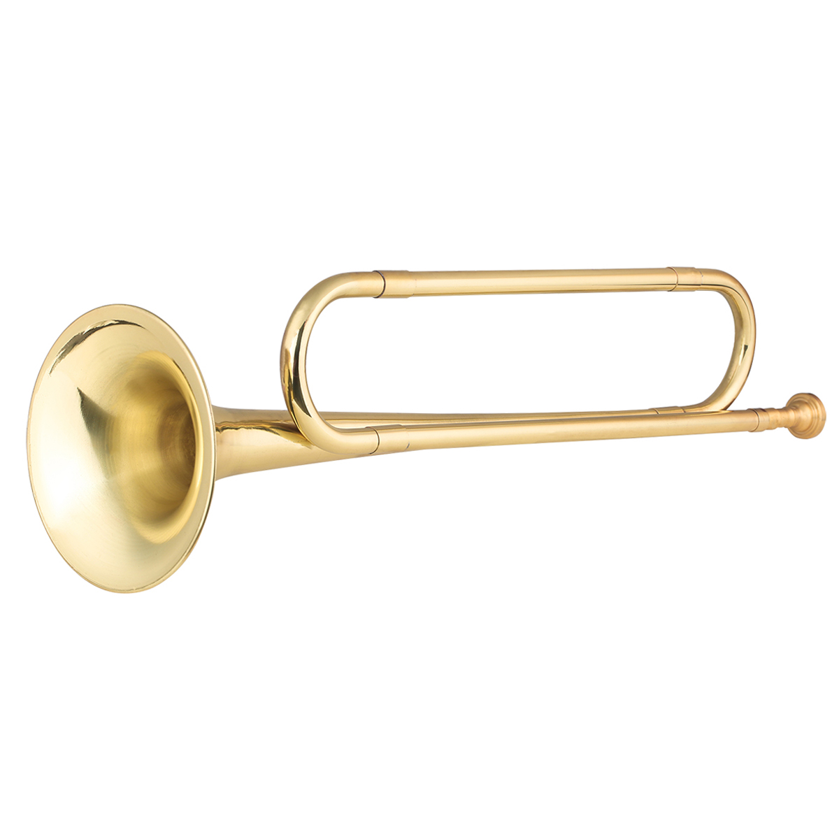 Brass C Bugle Call Gold-Plated - Trombone Mouthpiece reseña y precio