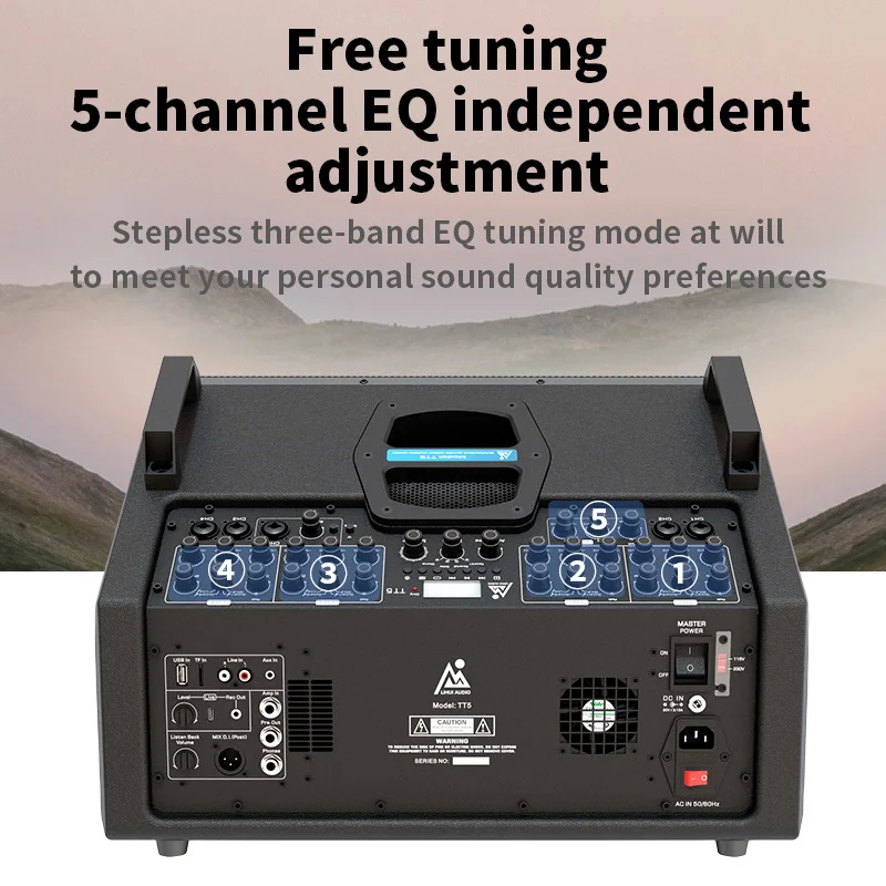 Lihui TT5 Professional Active  - Audio Music Logo reseña y precio