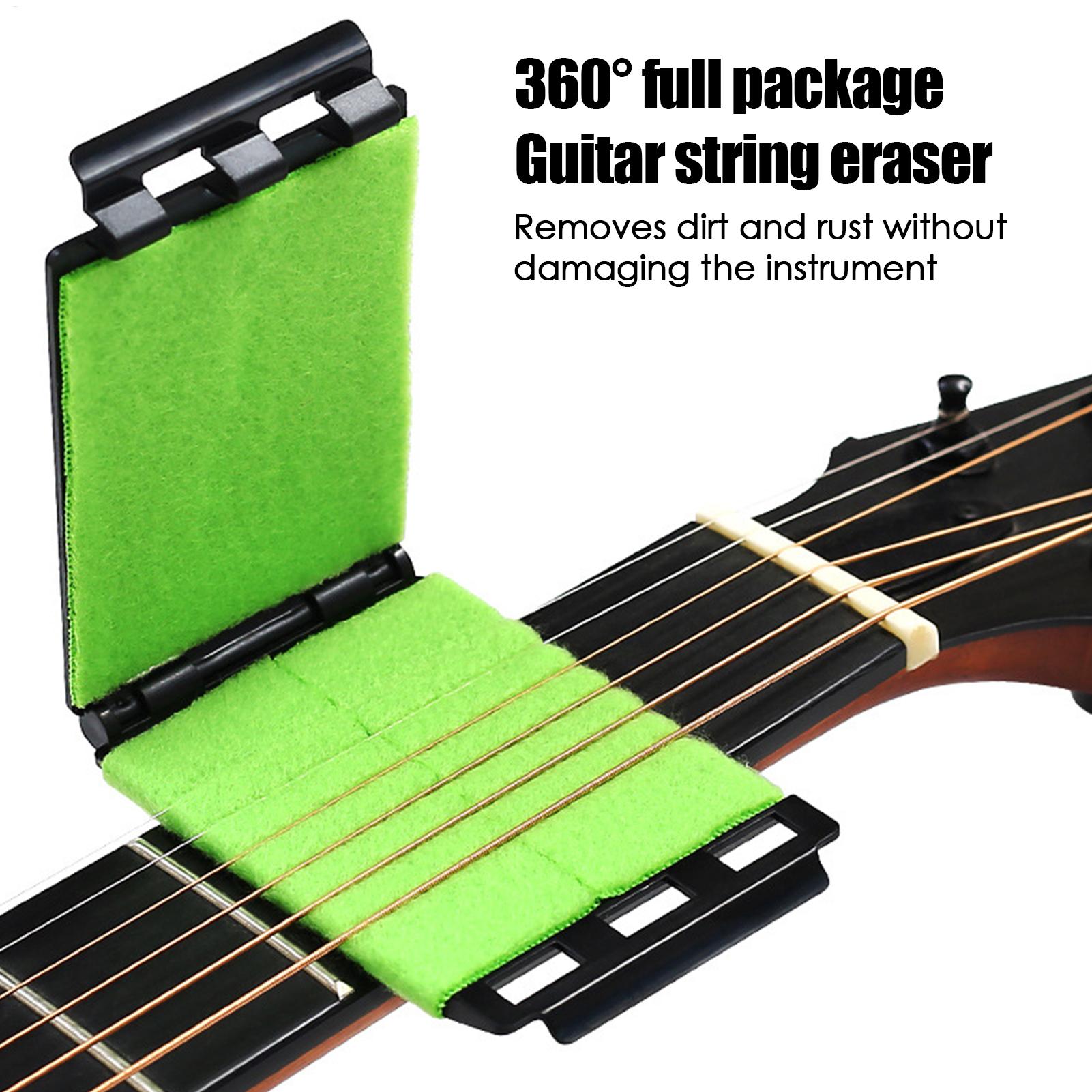Guitar String Cleaner Cloth Gu - Audio Music Cleaner reseña y precio