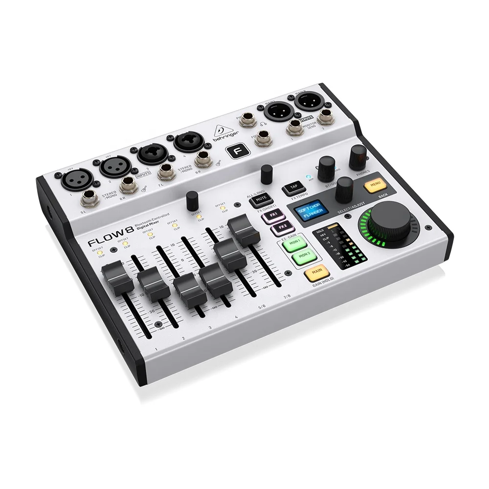 Behringer Flow 8 Digital Mixer - Audio Music Live reseña y precio