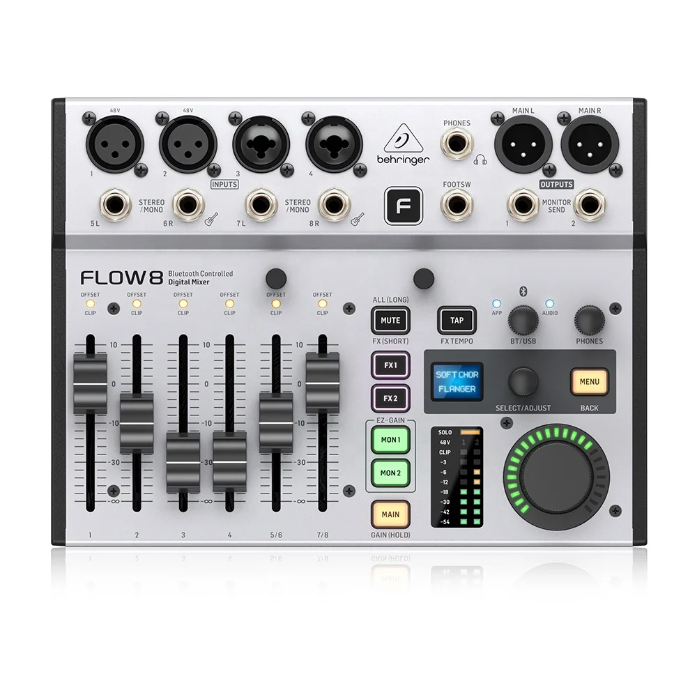 Behringer Flow 8 Digital Mixer - Audio Music Live reseña y precio