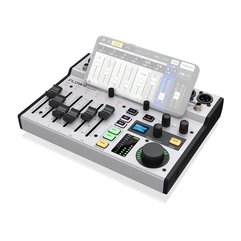 Behringer Flow 8 Digital Mixer - Audio Music Live reseña y precio