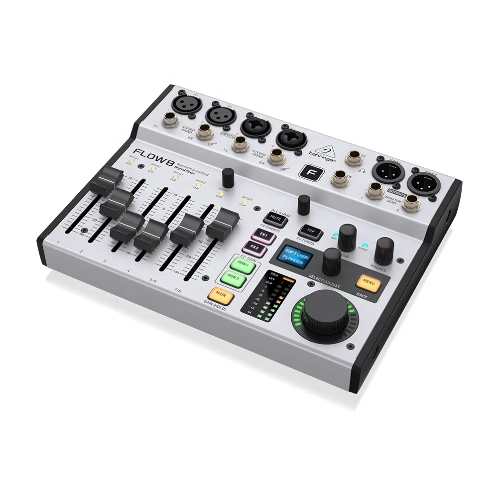 Behringer Flow 8 Digital Mixer - Audio Music Live reseña y precio