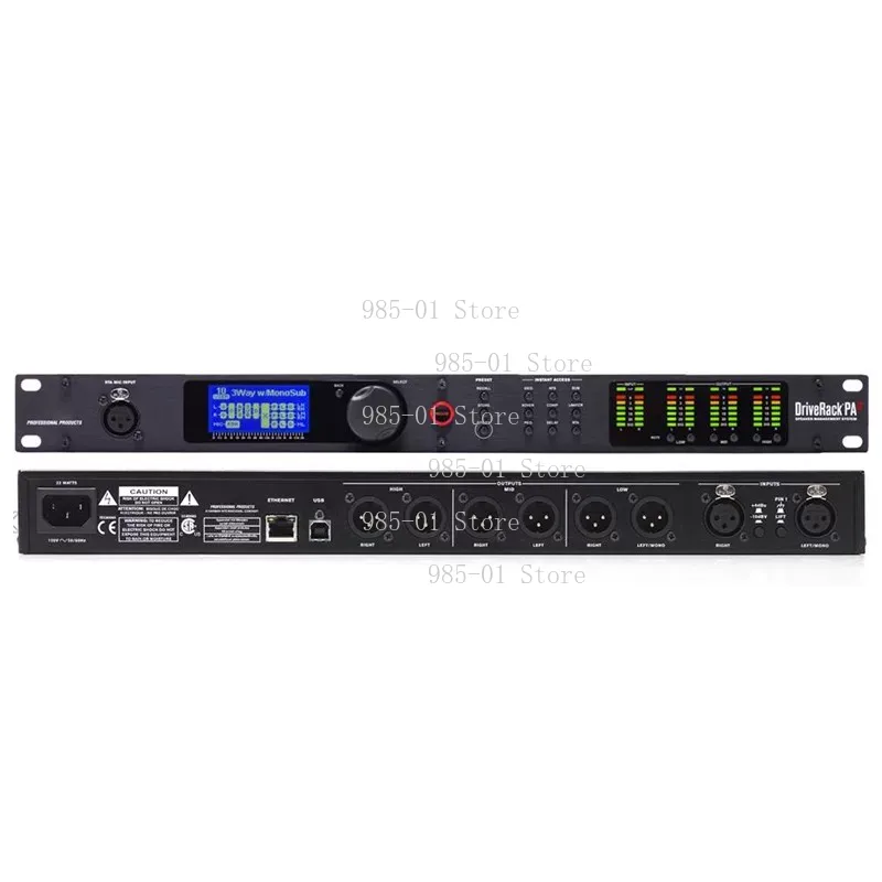 Professional DBX PA2 DriveRack - Audio Music Live reseña y precio