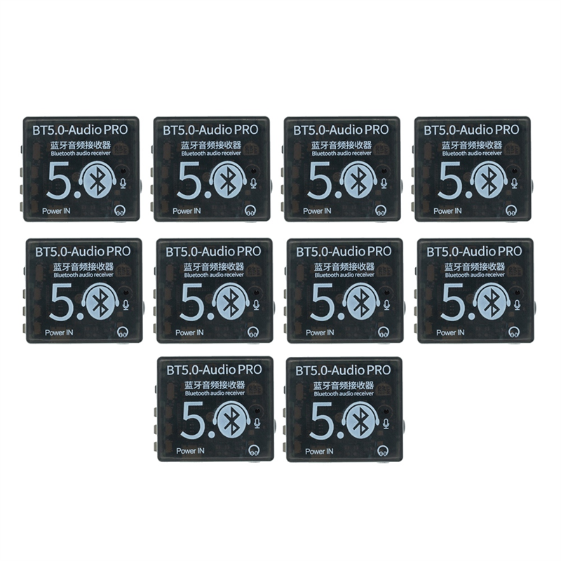 -A89Z 10PCS BT5.0 PRO Audio Re - Audio Music Cleaner reseña y precio