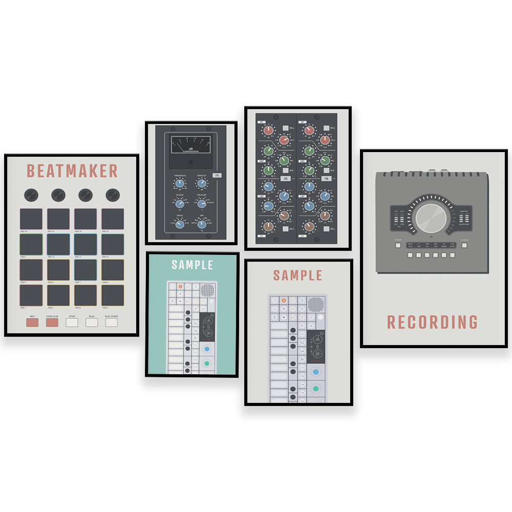 Music Producer Poster, SSL Equ - Audio Music File reseña y precio