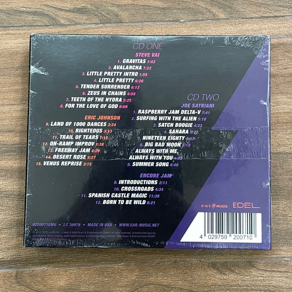 G3 Reunion Live 2025 Guitar Al - Audio Music Cd reseña y precio