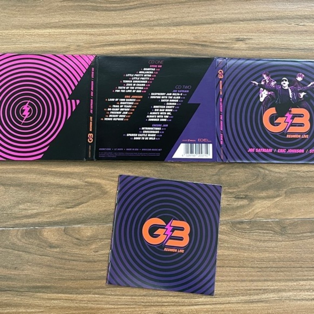 G3 Reunion Live 2025 Guitar Al - Audio Music Cd reseña y precio