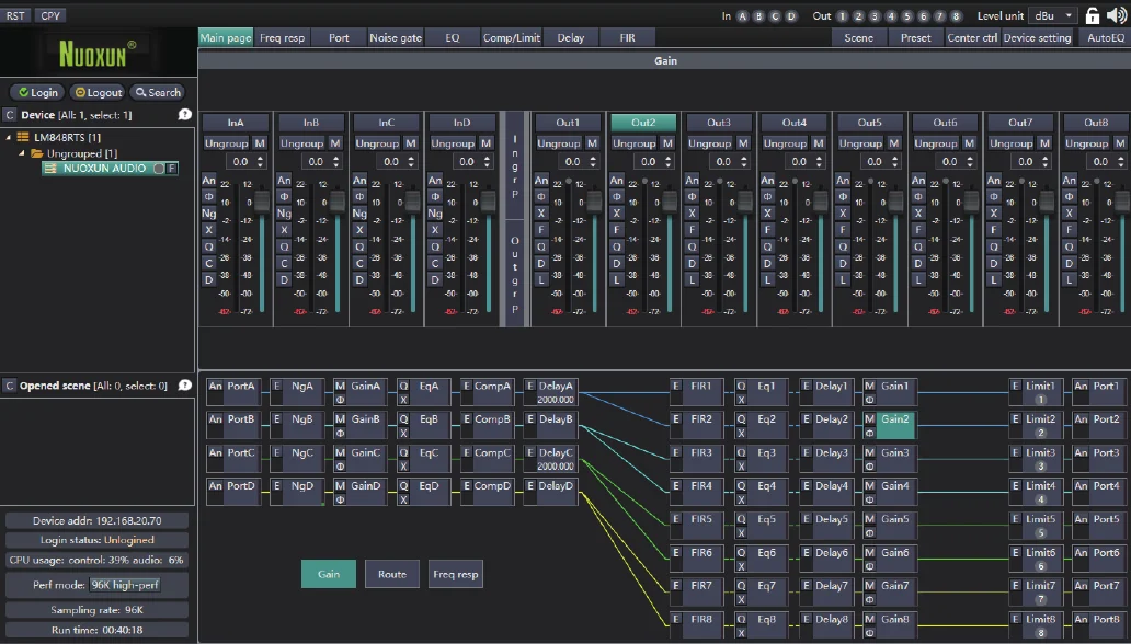 Hot Sell 4inx8out DSP Speaker  - Audio Music Software reseña y precio