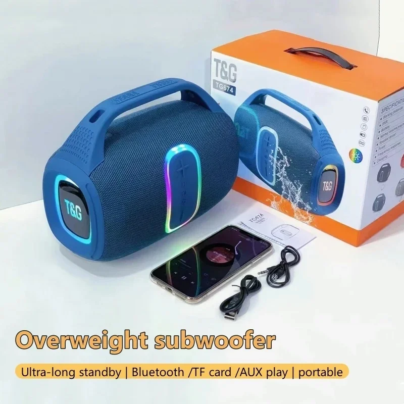 TG 674 30W High Power Boombox  - Audio Music Center reseña y precio