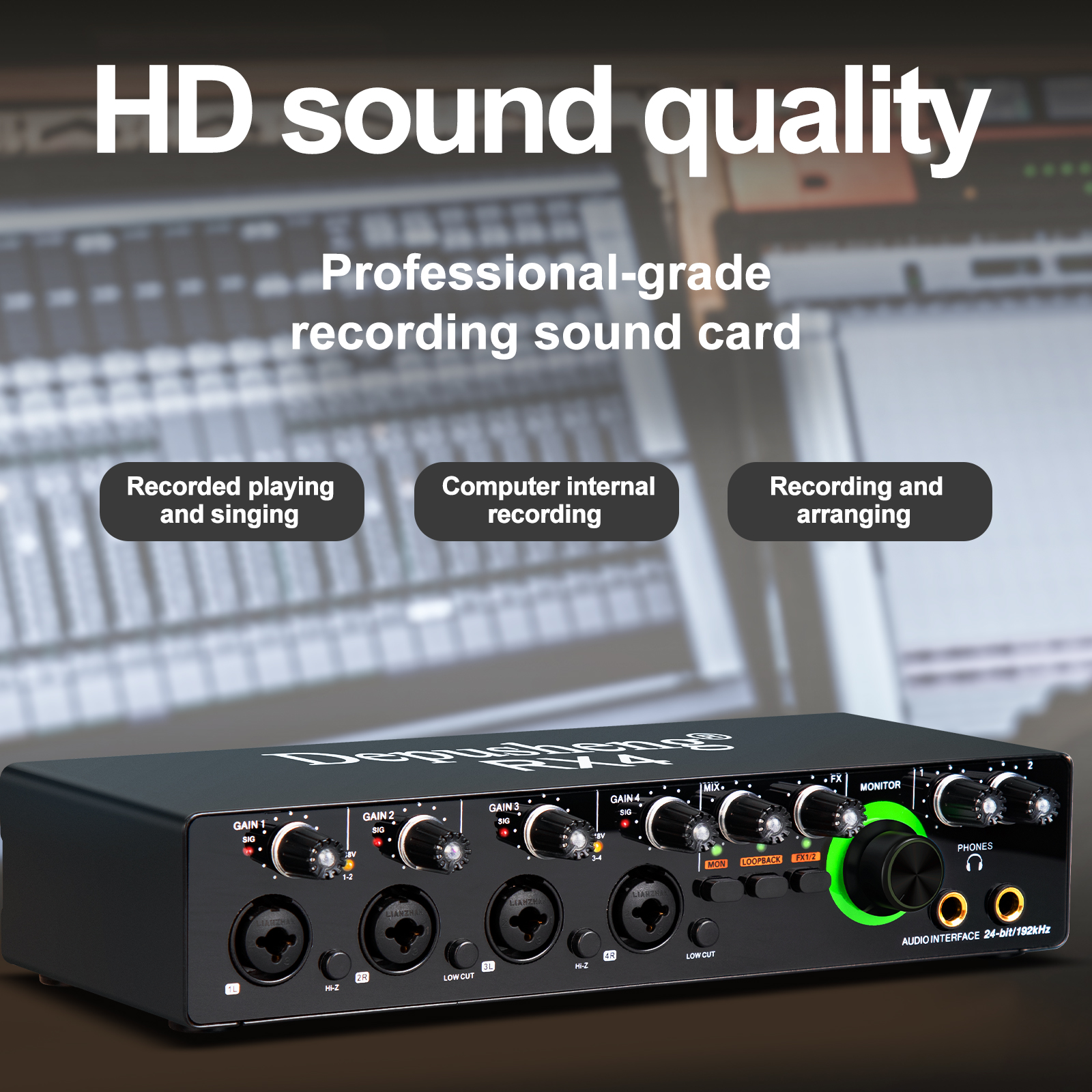 Newest 4 Channel Audio Sound C - Audio Music Live reseña y precio
