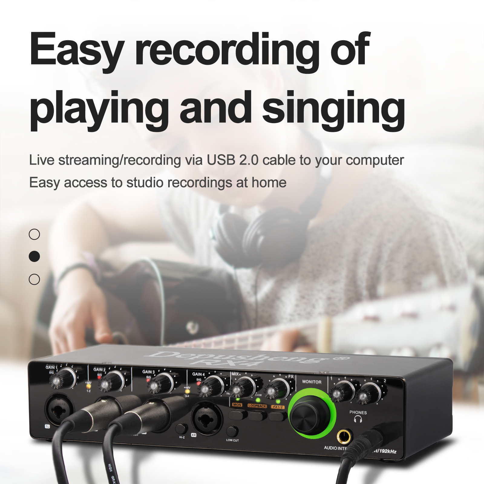 Newest 4 Channel Audio Sound C - Audio Music Live reseña y precio