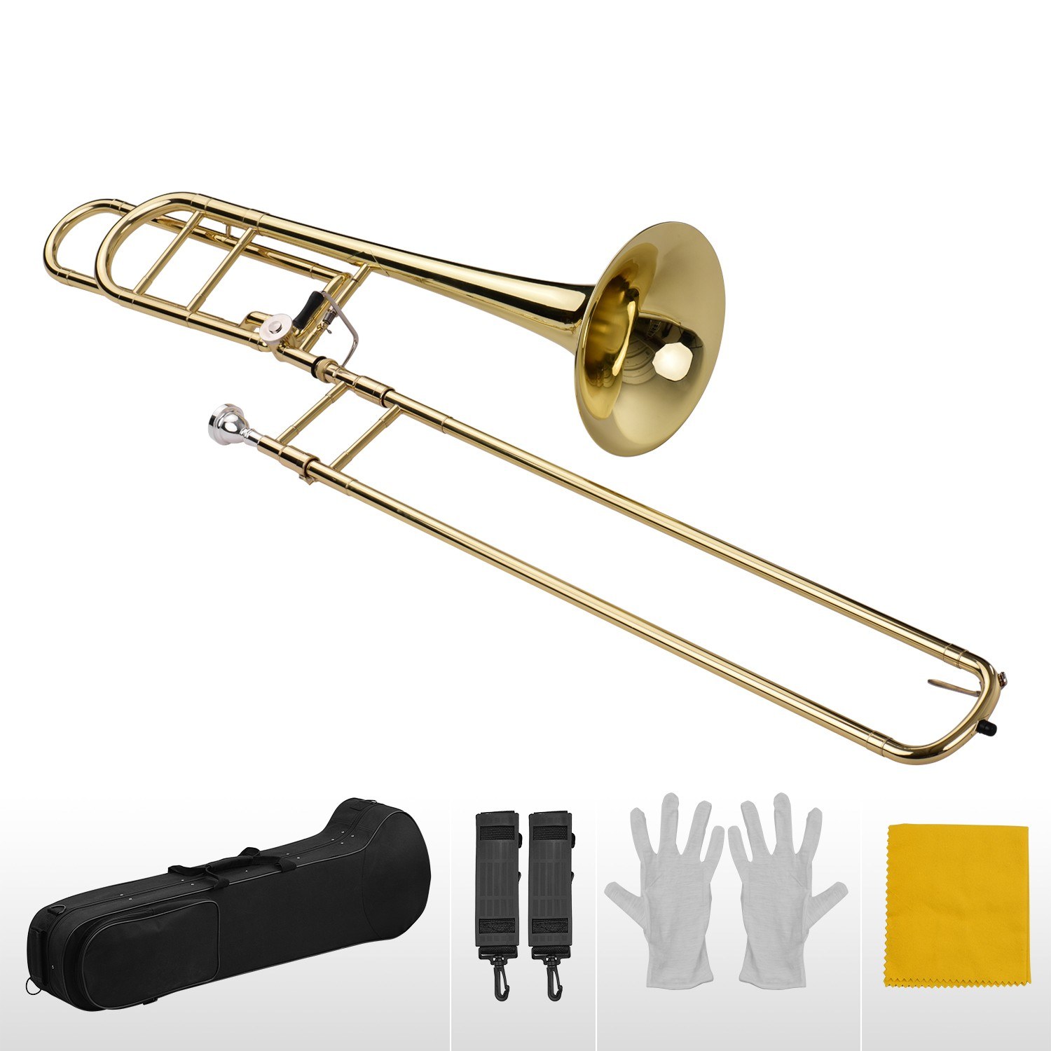 Upgraded Intermediate Bb Flat  - Trombone Mouthpiece reseña y precio