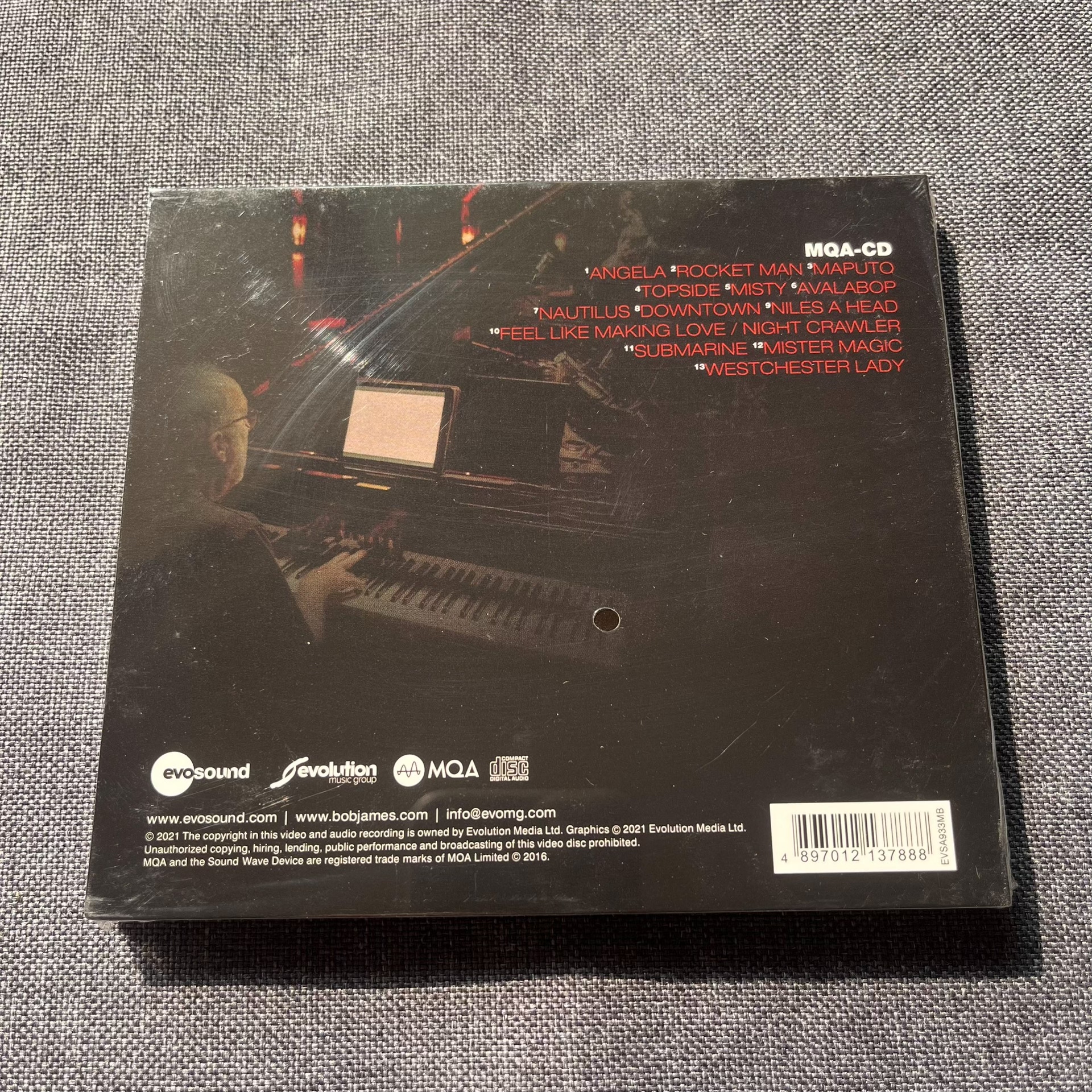 Jazz Bob James Trio Music CD F - Audio Music Live reseña y precio