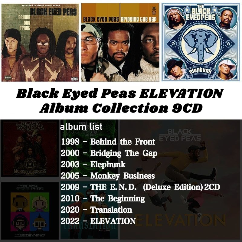 Black Eyed Peas Complete 9CD M - Audio Music Cd reseña y precio
