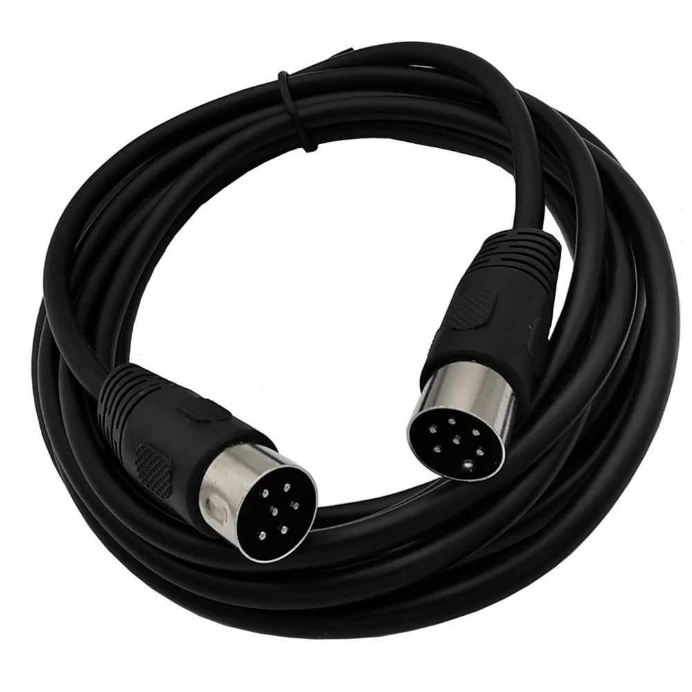 DIN 6 PIN Male Plug Extension  - Contact Pickup Mic reseña y precio