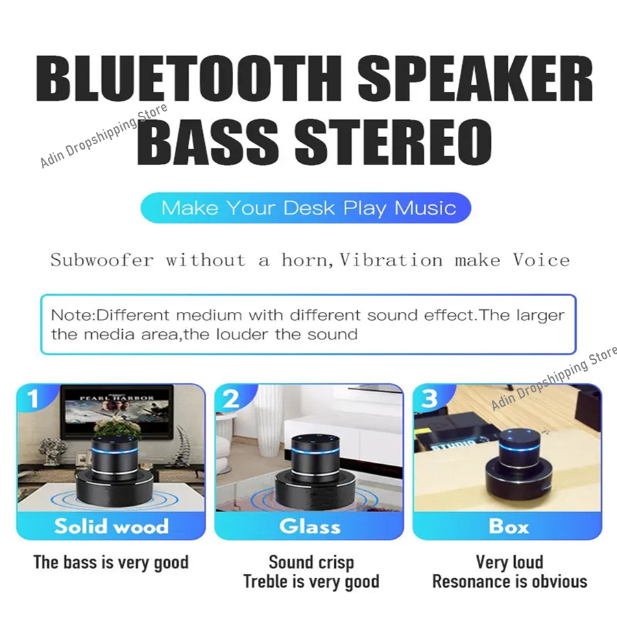 Adin 26w Vibration Bluetooth S - Audio Music Center reseña y precio