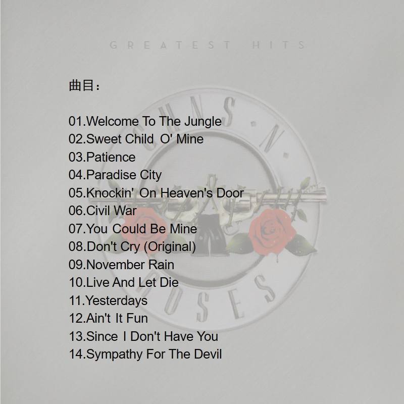 Guns N' Roses Greatest Hits 1C - Audio Music Cd reseña y precio