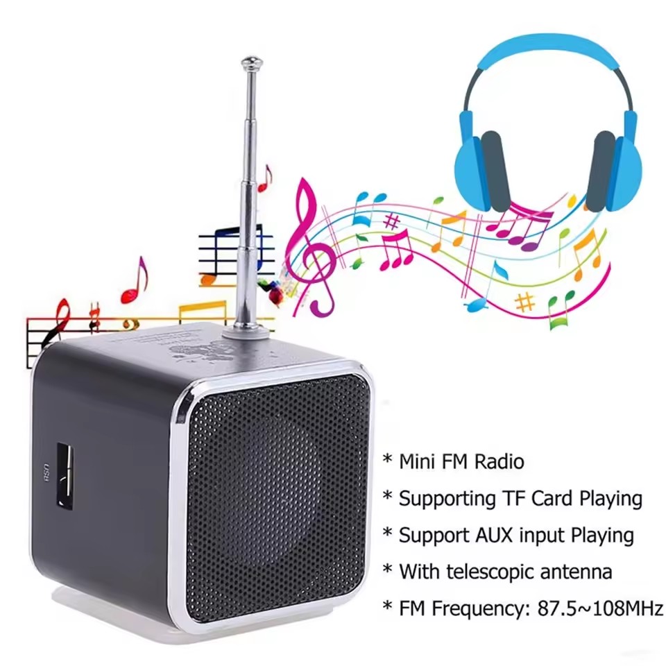 Wireless Radio FM Bluetooth Sp - Audio Music Center reseña y precio