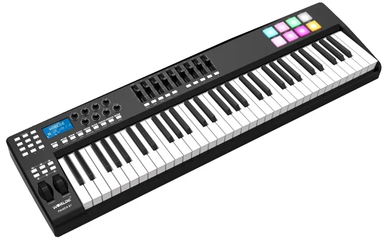 MIDI Controller USB Digital Au - Audio Music Software reseña y precio