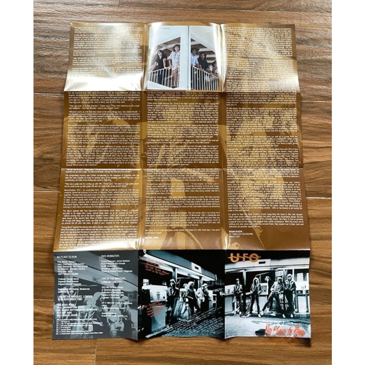 UFO No Place To Run 2025 Remas - Audio Music Live reseña y precio