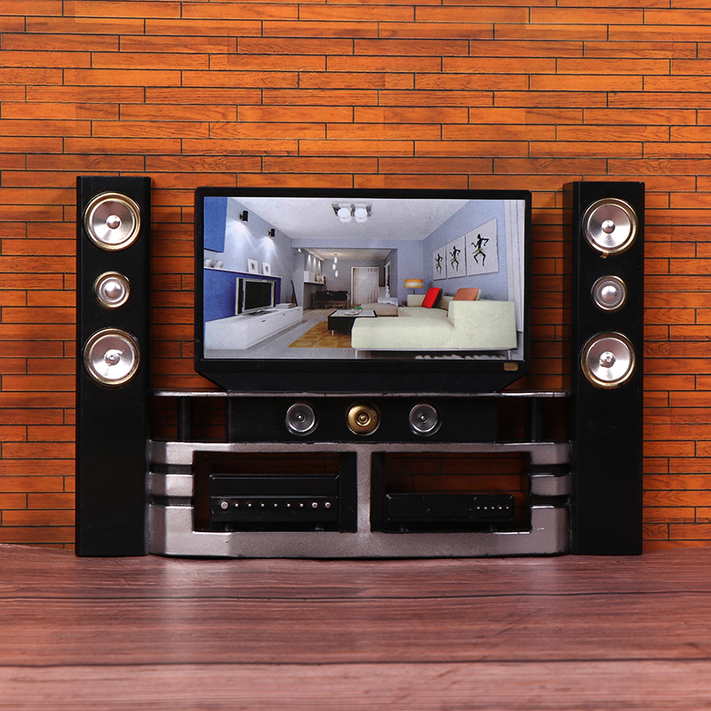 1/12 Dollhouse Mini TV Audio O - Audio Music Live reseña y precio
