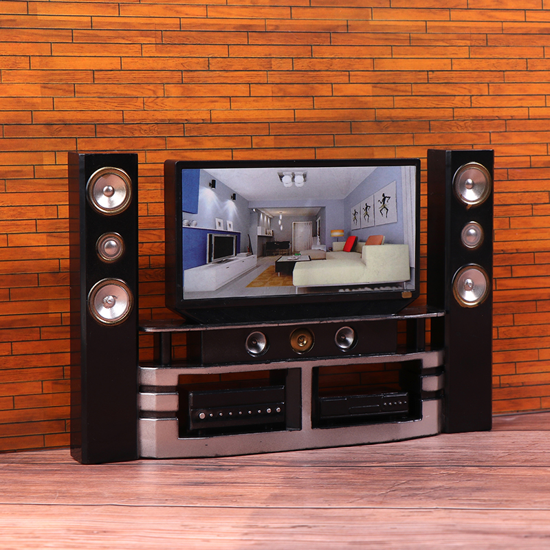 1/12 Dollhouse Mini TV Audio O - Audio Music Live reseña y precio
