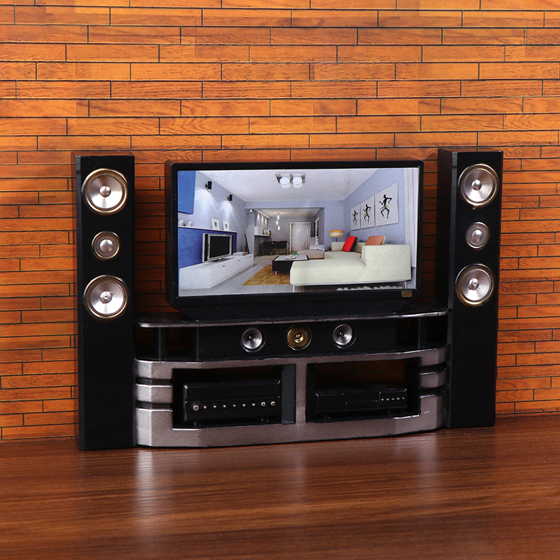 1/12 Dollhouse Mini TV Audio O - Audio Music Live reseña y precio