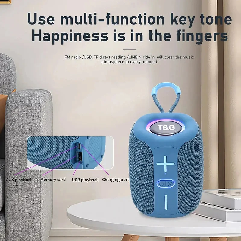 Caixa De Som Speaker Bluetooth - Audio Music Center reseña y precio