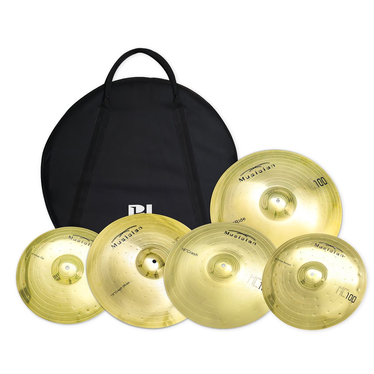 PD Mc100 Bronze Cymbal Pack 14 - Audio Music Live reseña y precio