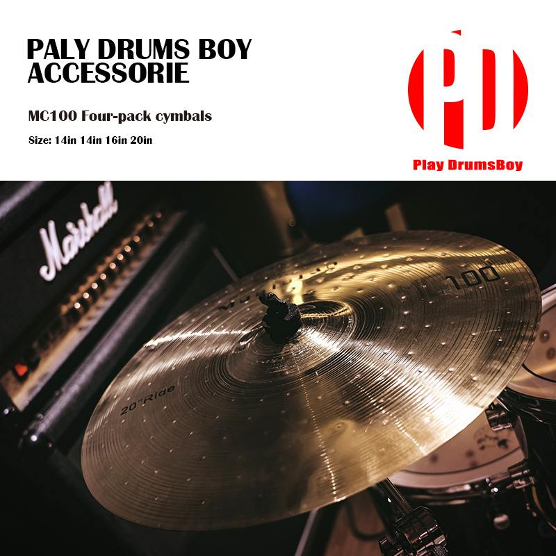 PD Mc100 Bronze Cymbal Pack 14 - Audio Music Live reseña y precio