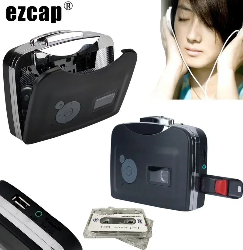 EZCAP 230 Old Cassette To MP3  - Audio Music File reseña y precio
