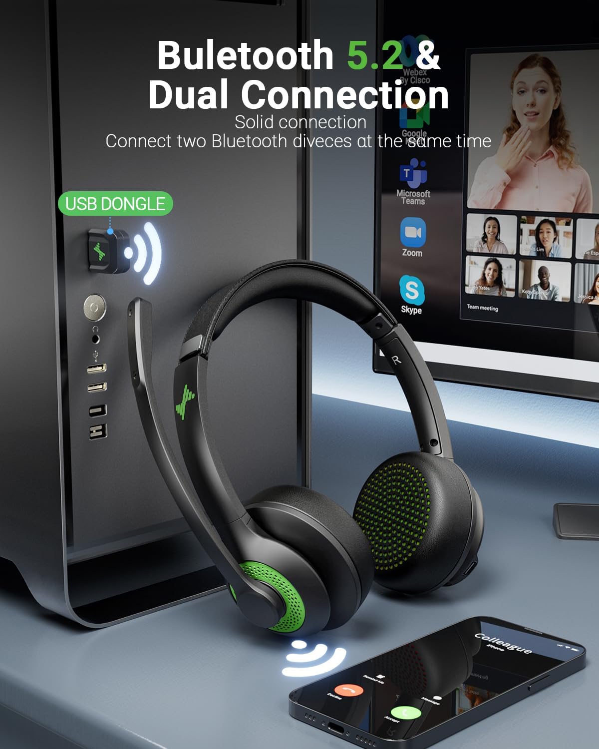 JIAMQISHI EH02P Wireless Heads - Contact Pickup Mic reseña y precio