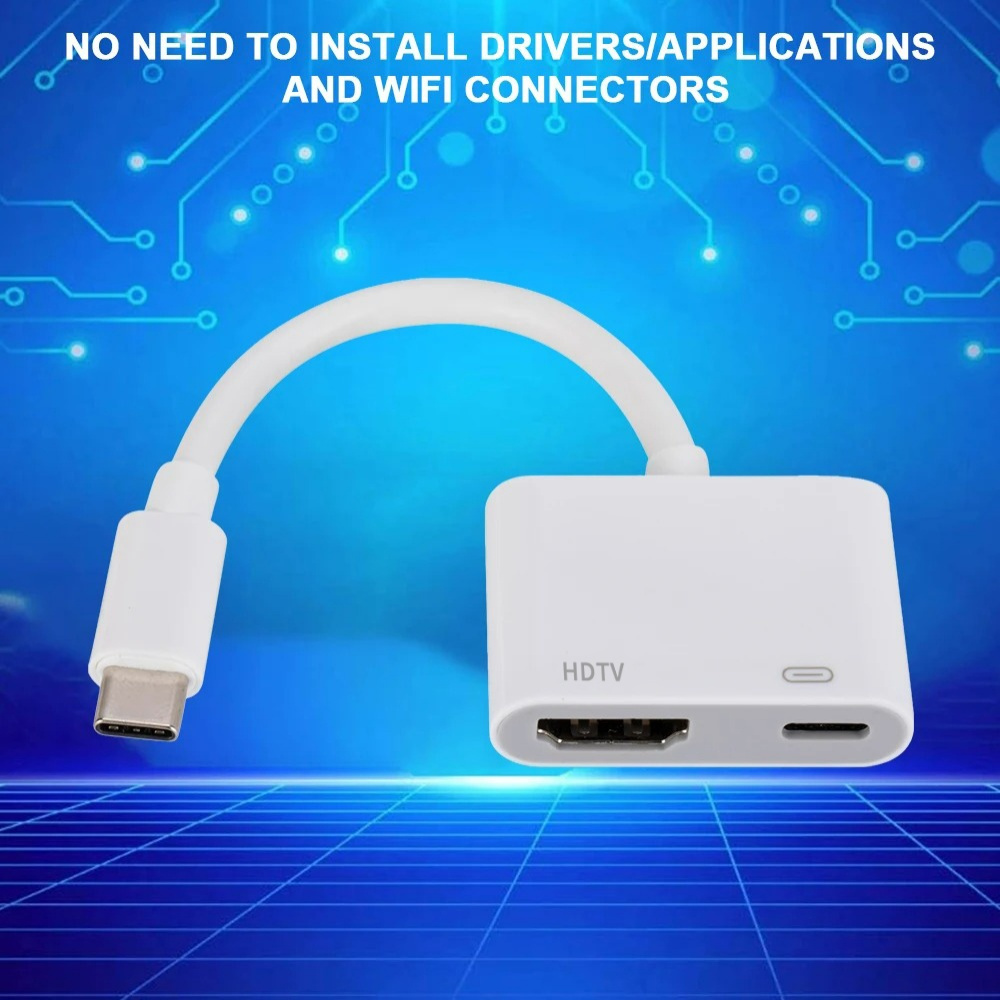 USB C HUB Adapter Type-C To 4K - Contact Pickup Mic reseña y precio