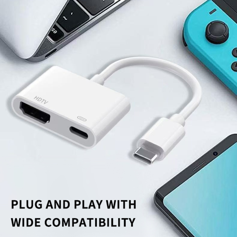 USB C HUB Adapter Type-C To 4K - Contact Pickup Mic reseña y precio