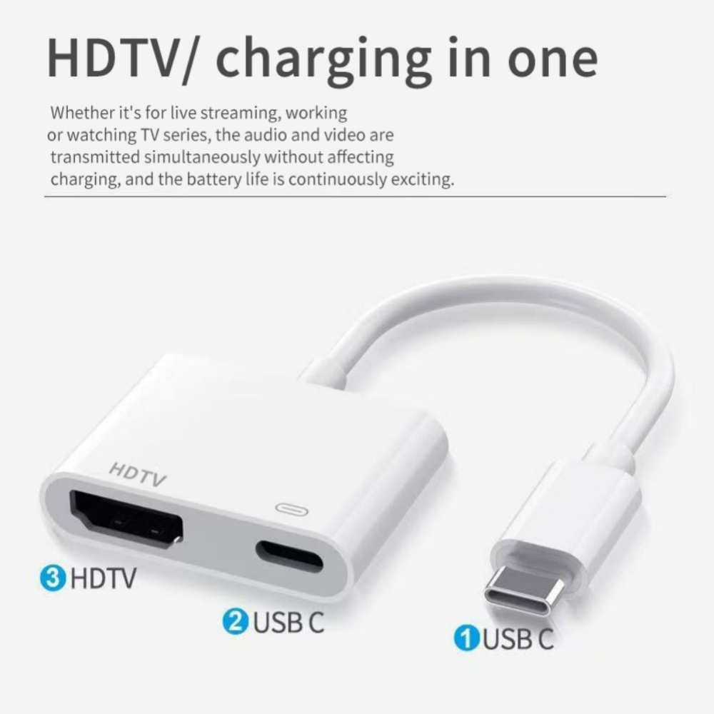 USB C HUB Adapter Type-C To 4K - Contact Pickup Mic reseña y precio
