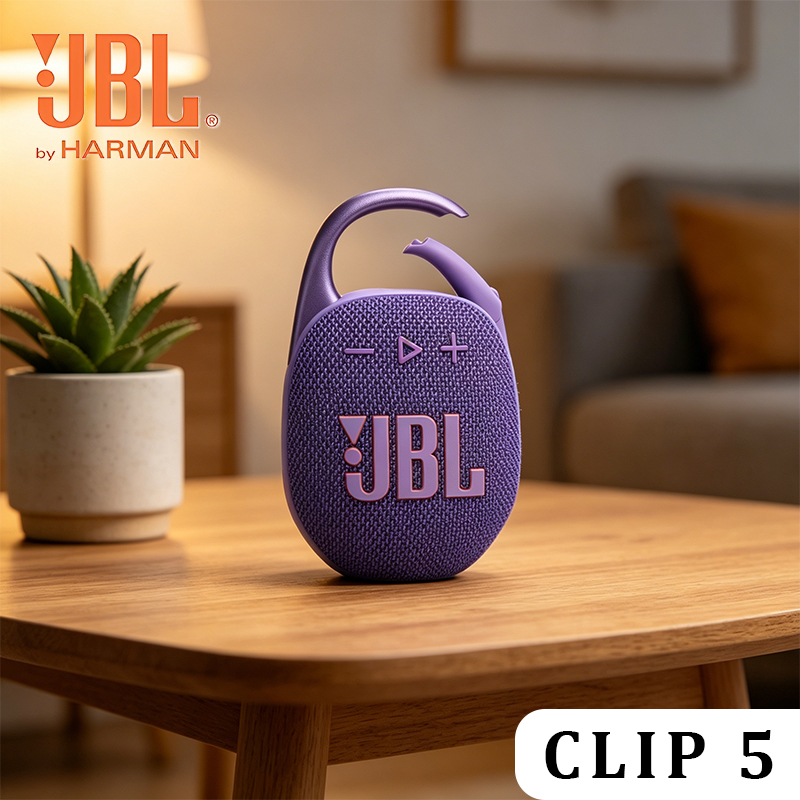 JBL CLIP5 Waterproof Mini Blue - Audio To Music Generator reseña y precio