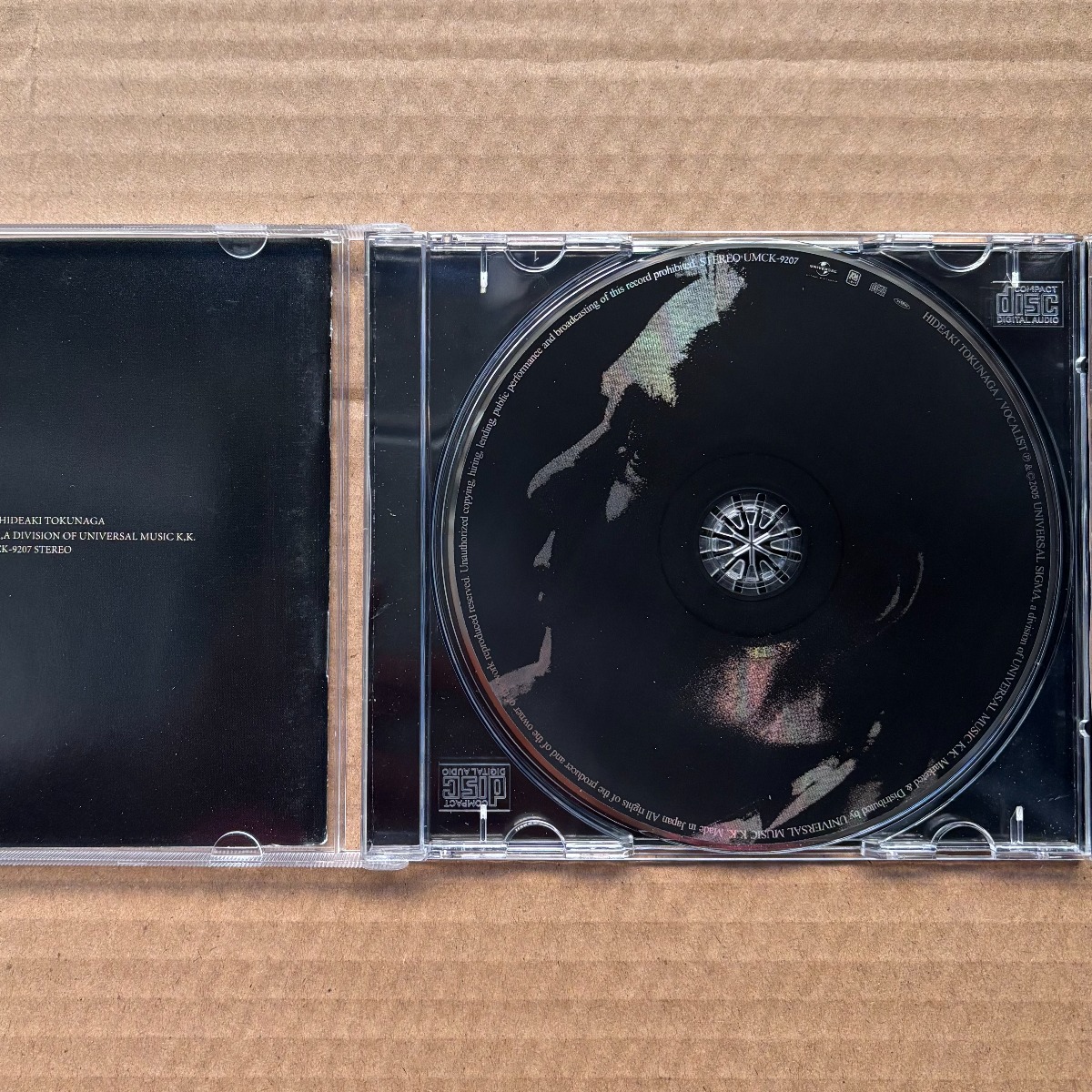 Hideaki Tokunaga VOCALIST Japa - Audio Music Cd reseña y precio