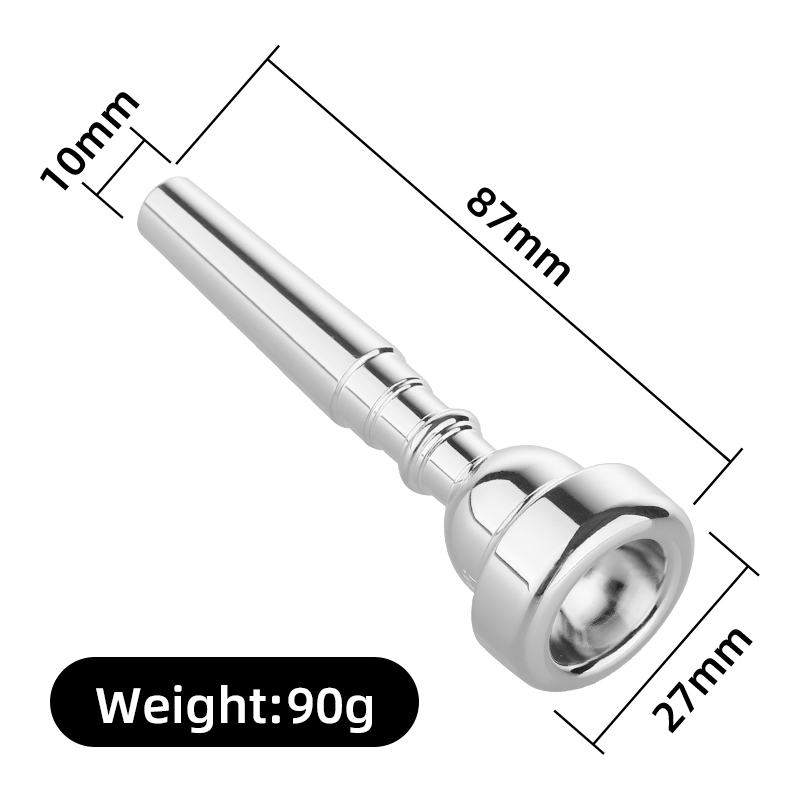 B-Flat Trumpet Instrument Univ - Trombone Mouthpiece reseña y precio
