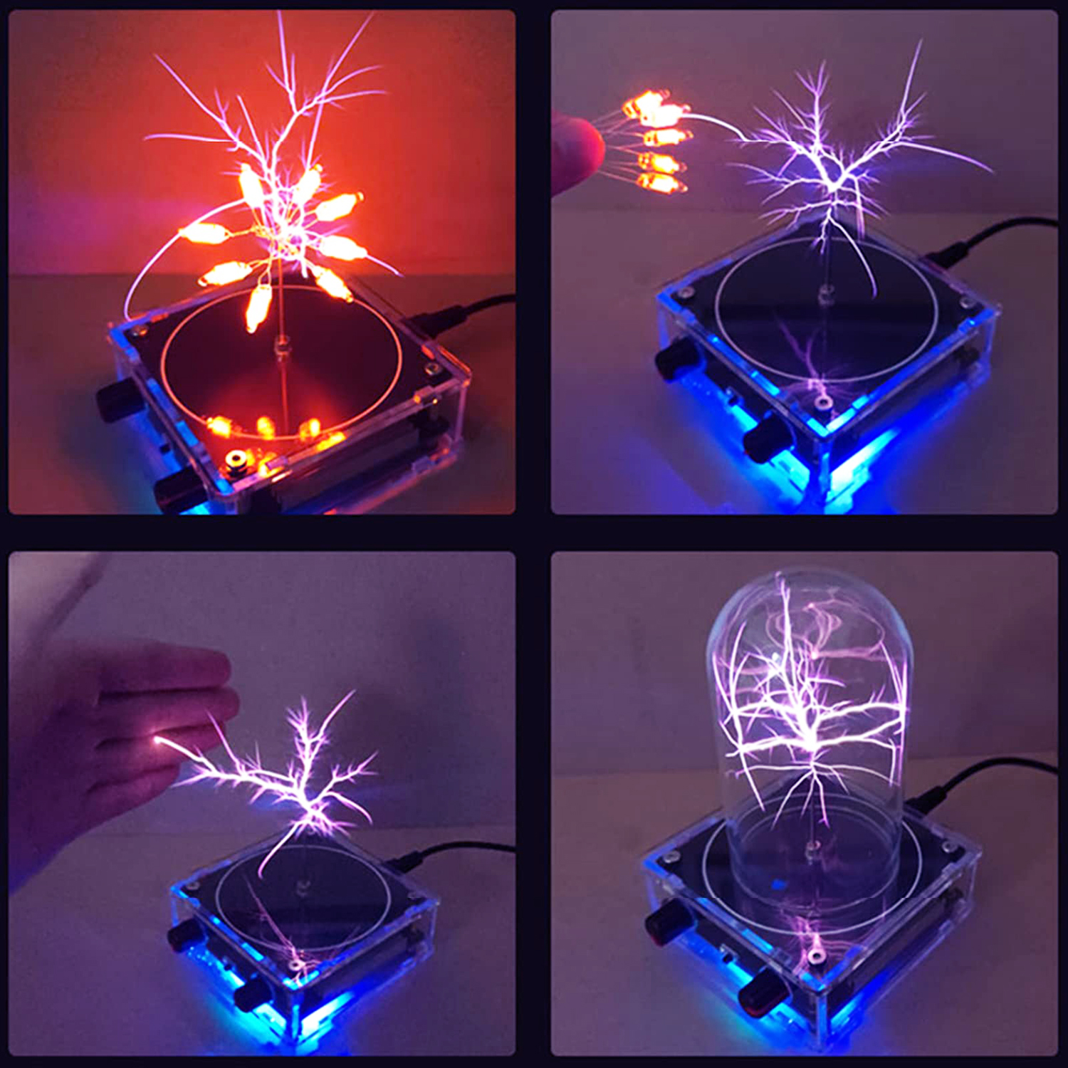 Music Tesla Coil Bluetooth/AUX - Audio To Music Generator reseña y precio