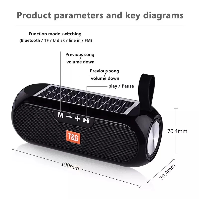 Solar Radio FM Outdoor Portabl - Audio Music Center reseña y precio