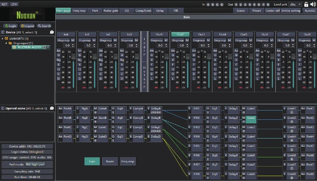 Hot Sell 4inx8out DSP Speaker  - Audio Music Software reseña y precio