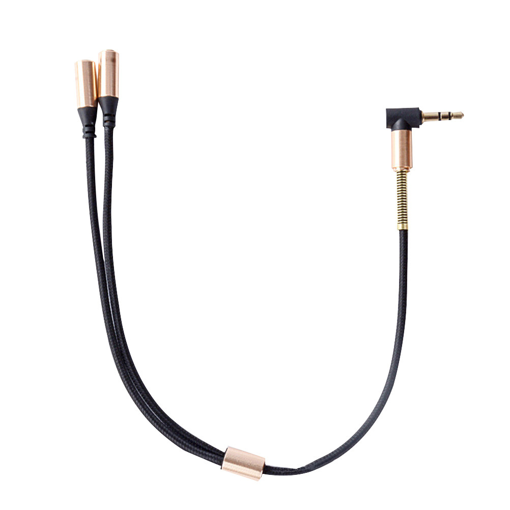 Dual 3.5mm Audio Line Aux Spli - Audio Music Free Online reseña y precio