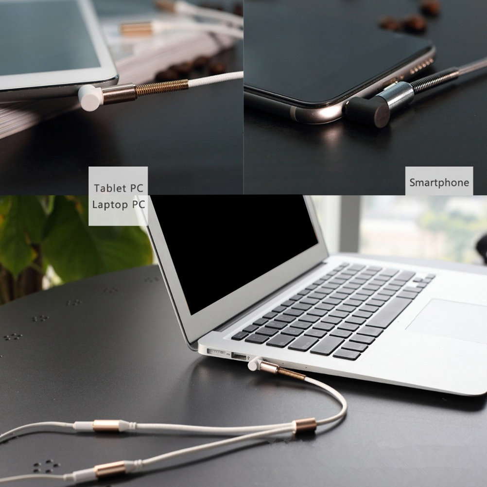 Dual 3.5mm Audio Line Aux Spli - Audio Music Free Online reseña y precio